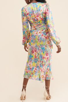 Rent Mia Floral Dress from Nuuly. Pick 6 items for $98/month. Free shipping + returns. Ronny Kobo, Art World, Floral Dress, Off Shoulder Dress, Long Sleeve Dress, Free Shipping, Floral, Dresses, Art