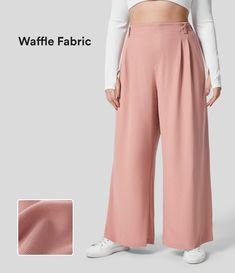 Plus Size Trousers Outfit, Plus Size Wide Leg Pants, Plus Size Trousers, Orange Pants, Leg Work, Bleach Wash, Plus Size Pants, Side Pocket, Wide Leg Trousers