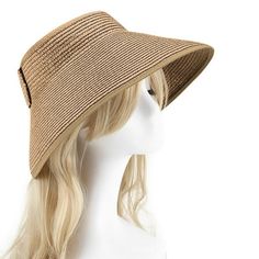 Welcome to qolati Store! Summer Clearance hat for women!  Feature: Made from soft cotton blends materials that give a comfortable fit, no itch. This fisherman hat will match any style of clothes, making you feel fashionable and confident. Enjoy your good time during spring and summer with our hat that is designed with everyday use in mind. This hat perfect for daily use and combines, perfectly with most outfits. It's also great for traveling and other outdoor activities like running, biking, hik Handwoven Beige Summer Sun Hat, Adjustable Beige Sun Hat Eco-friendly, Beige Woven Sun Hat, One Size Fits Most, Natural Color Visor Sun Hat, One Size, Beige Lightweight Straw Hat, One Size, Sun Visor Hat, Outdoor Sun Shade, Clothes Making, Fisherman Hat