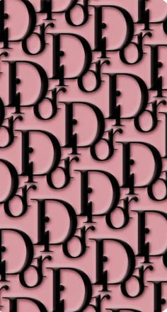 an abstract black and pink background with the letter d in it's uppercase