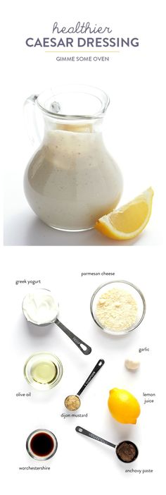 the ingredients to make an orange cake are shown in separate images, including lemons and cream