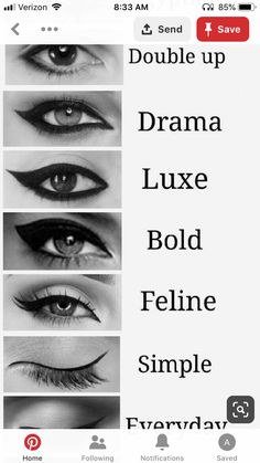 Smokey Eyeliner, Eye Makeup Pictures, Face Makeup Tips, Pinterest Makeup, Eye Makeup Designs