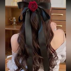 Width: 9.6” Length: 14.6” Diy Hair Accessories Ribbon, Christmas Hair Accessories, French Clip, Bow Hairstyle, Ribbon Hairstyle, Bow Decor, Christmas Hair, Rose Hair, Diy Hair Accessories