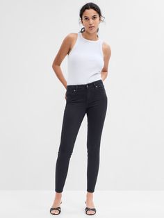 Mid Rise Universal Legging Jeans | Gap Factory Legging Jeans, Jean Leggings, Favorite Jeans, Stretch Denim, Mid Rise, Gap, My Style