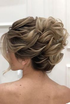 Hair Mother Of The Bride, Wedding Updos For Long Hair, Sanggul Modern, Updos For Long Hair, Wedding Updos