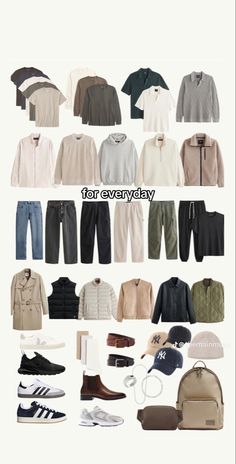 Masc Capsule Wardrobe, Mens Fashion Styles, Capsule Wardrobe Men, Alex Costa, Men Pose, Men's Capsule Wardrobe, Money Men, Mens Wardrobe Essentials, Minimalist Moda