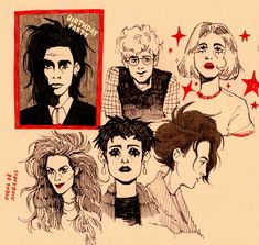 Sketches sketchbook doodles art illustrations goth goth rock Gothic Character Sheets Drawing, Group Art Reference, Gothic Drawings Sketches, Character Art Styles, Art Styles Cartoon, Sketches Cartoon, Sketchbook Doodles, Gothic Drawings, Drawing Characters