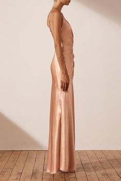 La Lune Cross Draped Maxi Dress | Desert Rose | Dresses | Shona Joy – Shona Joy International Drape Maxi Dress, Ballroom Dance Dresses, Shona Joy, Rose Dresses, Silk Touch, Slim Fit Top, Rose Dress, Desert Rose, Ballroom Dance