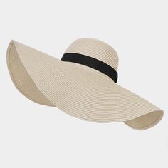 Straw Floppy Beach Sun Hat Style No : [473965] H3180-Beige Color : Beige Size : 21" X 21" Straw Floppy Beach Sun Hat Oval Diamond Earring, Dior Bucket Hat, Chanel Hat, Oversized Hat, Beige Hat, Aviator Hat, Floppy Sun Hats, Straw Cowboy Hat, Hat Style