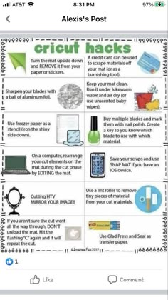 an info sheet with instructions on how to use the internet and what to put in it