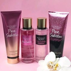 Pink Perfume Victoria Secret, Shimmer Lotion, Victoria Secret Body Spray, Perfume Organization