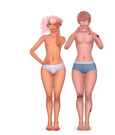 Flat Chest Presets | Patreon Sims 4 Presets, Body Presets, Sims 4 Content, Sims 4 Skin, Flat Chested, The Sims 4 Skin, Sims Packs