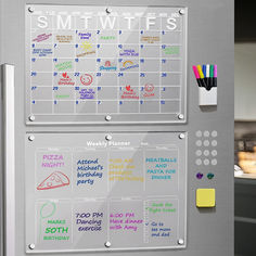 Vision board and whiteboard calendar, organize your 2024 to be a success. plan out your day and feel good about your week. #FridgeOrganization
#ProductivityHacks
#GoalSetting
#HomeOffice
#FamilyOrganizer
#NewYearResolution
#SuccessPlanning Acrylic Calendar, Weekly Calendar, Dry Erase Markers, Dry Erase, Refrigerator, Markers