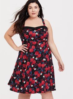 Disney Minnie Mouse Floral Dress, DEEP BLACK Mesh Overlay Dress, Jersey Wrap Dress, Black Mesh Dress, Amazing Dresses, Date Dresses, Floral Fit, Split Dress, Floral Print Maxi Dress, Floral Print Maxi