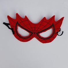 Everyone loves a good dress-up masks! Our quality felt masks encourage imaginative play and help to create hours of joyful dress up time. Have you been looking for something fun and special for a party favor? Search no further! All of our masks are made from two layers of high quality felt and include an adjustable elastic band. Masks are made as shown in photos by me and my commercial embroidery machines. Each mask is made with care and special attention to detail. Most designs are available in Band Masks, Villain Mask, Felt Masks, Felt Dress, Masks For Kids, Commercial Embroidery Machine, Cute Masks, Felt Mask, She Mask