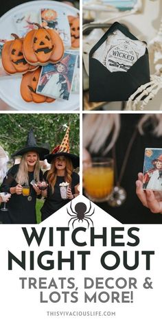 witches night out treats, decor and lots more