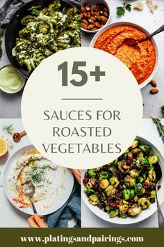 the top 15 sauces for roasted vegetables