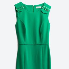 Green Dress With Gold Should Buckle Embellishments And Scoop Neckline. Unlined, 40" Length, Size 6. Brand New With Tags! Elegant Green Calvin Klein Midi Dress, Chic Green Calvin Klein Dress, Chic Green Calvin Klein Midi Dress, Calvin Klein Green Midi Dress, Calvin Klein Dress, Size 6 Dress, Womens Calvin Klein, Scoop Neckline, Green Dress