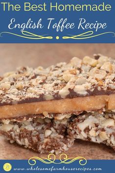 the best homemade english toffee recipe