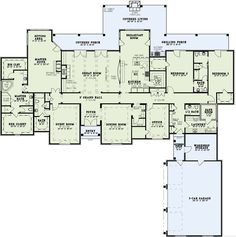 this is the first floor plan for these luxury homeplans house plans and designs