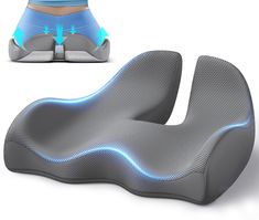 PRICES MAY VARY. 🏅【Ergonomic and X Large Design】 Ergonomic contours encourages proper posture and a straight spine, redistributing your lower body weight. The generous size provides unmatched comfort during long periods of sitting. 🏅【Transform Any Chair into a Personal Throne】Say goodbye to back pains and numb legs with our soft hip and thigh cushioning, which instantly upgrades any ordinary seating into a luxurious experience. 🏅【Easy to Clean and Non-Slip】Our seat cushion comes with a remova Straight Spine, Healthy Spine, Sciatica Pain Relief, Tire Tracks, Office Chair Cushion, Sciatica Pain, Proper Posture, Patio Cushions, Long Periods