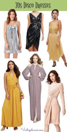 70s Disco Dresses, cocktail dreses, party dresses, evening dresses 70s Dress Disco, 1970s Fashion Disco, 70s Disco Fashion, 70s Party Dress, Disco Clothes, Disco Dresses, 70s Disco Dress, 1970s Outfits