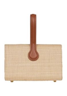 Stash small essentials in this woven clutch from KLASSIC KLOTH. | KLASSIC KLOTH La Lisa Woven Clutch Beige Rectangular Clutch For Shopping, Beige Rectangular Clutch With Leather Handles, Versatile Rectangular Woven Straw Bag, Versatile Woven Rectangular Straw Bag, Casual Woven Rectangular Clutch, Versatile Brown Rectangular Clutch, Beige Clutch For Summer Shopping, Beige Summer Clutch For Shopping, Versatile Beige Rectangular Clutch