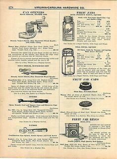 an old advertisement from the 1950's showing various items