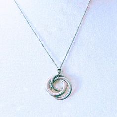 Specifications: Material: Sterling Silver 925 Pendant Size: Approx. 20mm-Diameter(Large Circle), 18mm(Rubedo), 15mm(Small Circle) Chain Length: Approx. 43.5cm / 17" Chain Width: 1mm Weight: Approx. 5g Stamped: T & Co. Ag925 / T&Co 1837(Pendant), Tiffany & Co. / Ag925 (Chain) Appearance: Very Good! Condition: Very Good Condition With Minor Signs Of Wear. There Are Minor Rubs And Tarnish, But No Noticeable Flaws Or Damages. Attachment: Tiffany Pouch Sterling Silver Necklace Pendants, Tiffany & Co., Chain Lengths, Sterling Silver Pendants, Womens Jewelry Necklace, Pouch, 925 Sterling Silver, Jewelry Necklaces, Women Jewelry