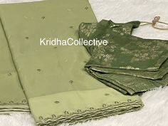 Organza sarees with designer stitched blouses Condition: BrandNew  Care instructions: Drywash Blouse : 36 allowance provided  Pico/fall:this saree comes with pico and fall done Note : For any questions please message +1669-600-9394 Will do videos for selected saree too Saree color: shown image The original color of items which you buy may differ minutely from the images due to camera capture sensitivity,lighting and even your system screens so there may be minor possibility change of brightness and contrast  Occasions: Festival,traditional parties,Birthday parties ,wedding anniversary other ,grand occasions,temple Jwellery is suitable gives you elegant look.. Overview: Elegance never goes out of style ,Express yourself.. Happy Shopping, Thankyou Pista Green Georgette Blouse With Dupatta, Designer Pista Green Blouse With Dupatta, Pista Green Chanderi Blouse With Dupatta, Designer Pista Green Georgette Blouse, Designer Pista Green Cotton Silk Blouse Piece, Unstitched Pista Green Blouse For Eid, Eid Pista Green Unstitched Blouse, Festive Pista Green Cotton Silk Blouse Piece, Pista Green Blouse With Zari Work For Eid