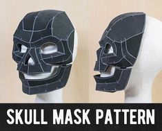 Spooky Skull Mask Pattern for any costume you want! Super easy to follow, can be resized individually and be used for as many projects as you want! I recommend using 5mm low-density EVA foam (high density works too) as well as contact cement to create these pieces. It's super easy and incredible fun to create a costume! Other materials (like Worbla) work as well of course!  All patterns are based on my own body size, so print them larger or smaller to fit your own body. You can find more instructions on how to make costume pieces and props in my tutorial books or on my YouTube channel. This pattern is a digital PDF download. After your purchase you can directly download your document. Please check out the printing instructions to set up your printer as well.  Search Keywords: cosplay, cost Dragon Lord, Diy Skulls, Diy Cosplay, Prop Making, Mask Pattern, Shoulder Armor, Skull Mask, Cosplay Diy, On My Own