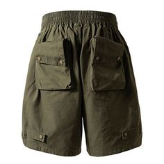 Pattern Type: Solid Pant Style: Regular Gender: MEN Fit Type: Regular Closure Type: Elastic Waist eta = 2-3 weeks Cargo Shorts For Men, Black Cargo Shorts, Women Streetwear, Cargo Shorts Men, Black Cargo, Shorts For Men, Men Fits, Loose Shorts, Women Hoodies Sweatshirts