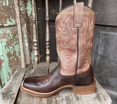 Rustic Fitted Boots For Rodeo, Rustic Square Toe Boots For Rodeo, Rustic Square Toe Ranch Boots, Rustic Brown Boots With Square Toe, Rustic Brown Square Toe Boots, Cowgirl Boots Square Toed, Nocona Boots, Square Toe Western Boots, Western Store