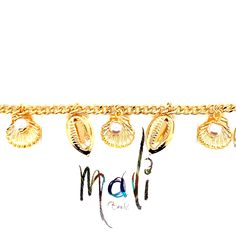 18 Karat Gold Filled Ball Chain Bracelet Material: 18 Karat Gold Filled Bracelet length: Options Available Charm Length: Approx 18-20mm Proper Care for your new MaLiBeads: Gold Filled products are durable; however, please remember to apply beauty products such as perfume, hairspray or deodorant before wearing your jewelry as certain chemicals in these products may damage the finish. Always remove your jewelry before swimming, bathing, doing household chores or using abrasive cleaners. To clean y Gold Bracelet With Adjustable Chain For Beach, Gold Strand Bohemian Bracelet, Bohemian Gold Strand Bracelet, Bohemian Strand Gold Bracelet, Gold Charm Bracelet With Lobster Clasp For Beach, Gold Shell-shaped Bracelet For Vacation, Gold Shell Strand Bracelets, Gold Strand Bracelet With Ocean-inspired Style, Gold Shell Bracelet For Vacation