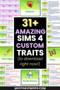 sims 4 cc traits Sims 4 Trait Mods, Sims 4 Cc Traits, Sims Traits, Sims 4 Jobs, Sims 4 Cheats, Sims 4 Traits, Sims 4 Cas Mods, Play Sims 4