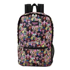 How cool! This Unisex Bratz Backpack features multicolored details with a convenient exterior zip pouch and water bottle pocket to keep things organized. For added comfort, this kids backpack has a padded back and adjustable padded shoulder straps for the right fit. The best part: an inner laptop sleeve thats perfect for back to school. Size: One Size.  Color: Multicolor. Multicolor Nylon Bags For School, Multicolor Nylon School Bags, Pink School Bag With Water Bottle Pocket, Pink School Backpack With Water Bottle Pocket, Multicolor School Backpack With Zipper Closure, Multicolor Backpack For Back To School, Multicolor Backpack For End Of School Year Outdoor Activities, Back To School Multicolor Bag With Water Bottle Pocket, Multicolor Nylon Bag For End Of School Year