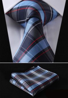 Item Type: Ties Pattern Type: Plaid Department Name: Adult Gender: Men Style: Fashion Material: Silk Size: One Size Ties Type: Neck Tie Set Mens Fasion, Mens Ties, Cool Ties, Suit Style, Gentleman Style, Mens Accessories Fashion