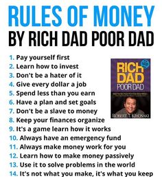 the rules of money by rich dad poor dad