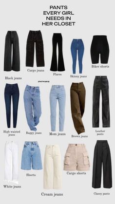 Types Of Jeans, Casual College Outfits, Casual Outfits For Teens, Trendy Outfits For Teens, Everyday Fashion Outfits, Casual Day Outfits, Quick Outfits, Classy Casual Outfits