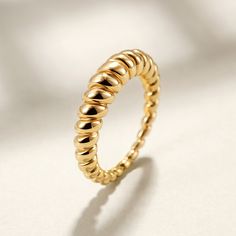 ✨ Take 20% Off + Free Shipping with Code 20NOW. Limited Time. ✨ Trendy Tarnish-resistant Stackable Rings, Dainty Yellow Gold Metal Rings, Elegant Midi Rings With Round Band, Elegant Stackable Rings With Round Band, Elegant Metal Dome Ring As Gift, Elegant Stackable Metal Rings, Trendy Hypoallergenic Metal Ring, Elegant Metal Dome Ring Perfect For Gifts, Elegant Metal Dome Ring For Gift