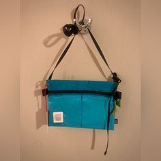 Topo Designs Accessory Bag Turquoise New Topo Designs, Mini Bags, Mini Bag, New Color, Bag Accessories, Color Blue, Bag Lady, Turquoise, Women Shopping