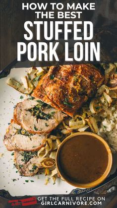 how to make the best stuffed pork lon