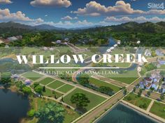 Sims 4 World Map Replacements, Sims 4 Map Override, Sims 4 Terrain Cc, Willow Creek Sims 4 Map, Cc Folder, Sims 4 Game Mods