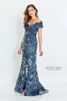 Montage By Mon Cheri, Organza Gowns, Mother Of Groom Dresses, Pure Elegance, Mob Dresses, Chiffon Fashion, Mon Cheri, Ruched Bodice, Formal Gown