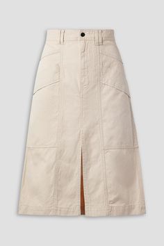 Chemistry Outfit, Bridesmaid Dresses Ideas, Sequence Work, Zara Skirts, Dresses Ideas, Linen Skirt, Jeans Rock, Clothing Care, Knee Length Skirt