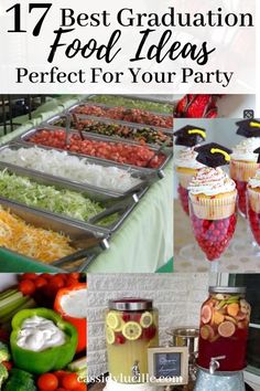 graduation party food ideas that are perfect for your party