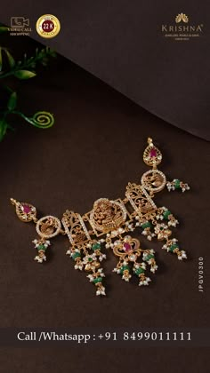 Detachable Vaddanam, Vaddanam Designs, Bridal Jewelry Sets Brides, Indian Bridal Jewelry, Stone Bead Jewelry, Gold Jewelry Outfits, Fancy Jewelry Necklace, Modern Gold Jewelry, Beautiful Gold Necklaces