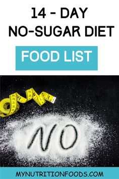 Discover a comprehensive 14-day no-sugar diet food list for a healthier lifestyle. Start your sugar-free journey today! 19 Day No Sugar Challenge, No Sugar Diet For Beginners Meal Plan, Zero Sugar Diet Food List, No Sugar Diet Food List, Sugar Free Food List, Sugar Fast, No Sugar Challenge, Free Diet Plans, What Can I Eat