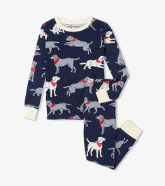 Winter Pjs, Boys Pjs, Printed Pajama, Blue Bandana, Soft Pajamas, Baby Pajamas, Arm Cuff, To Be Loved, Fall Kids