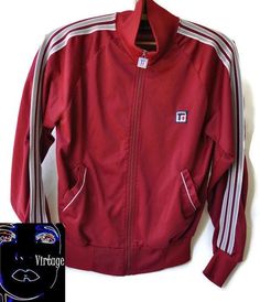 vintage  90s track top ¨ winered grey  Slimfit Size s  condition good Vintage Three Stripes Track Jacket For Winter, Vintage Winter Track Jacket With Three Stripes, Vintage Three Stripes Winter Track Jacket, Red Sporty Track Jacket With Three Stripes, Casual Red Track Jacket With Three Stripes, 90s Style Red Track Jacket For Sports, 90s Red Track Jacket For Sports, Vintage Track Jacket With Three Stripes For Sports, Vintage Three Stripes Track Jacket For Sports